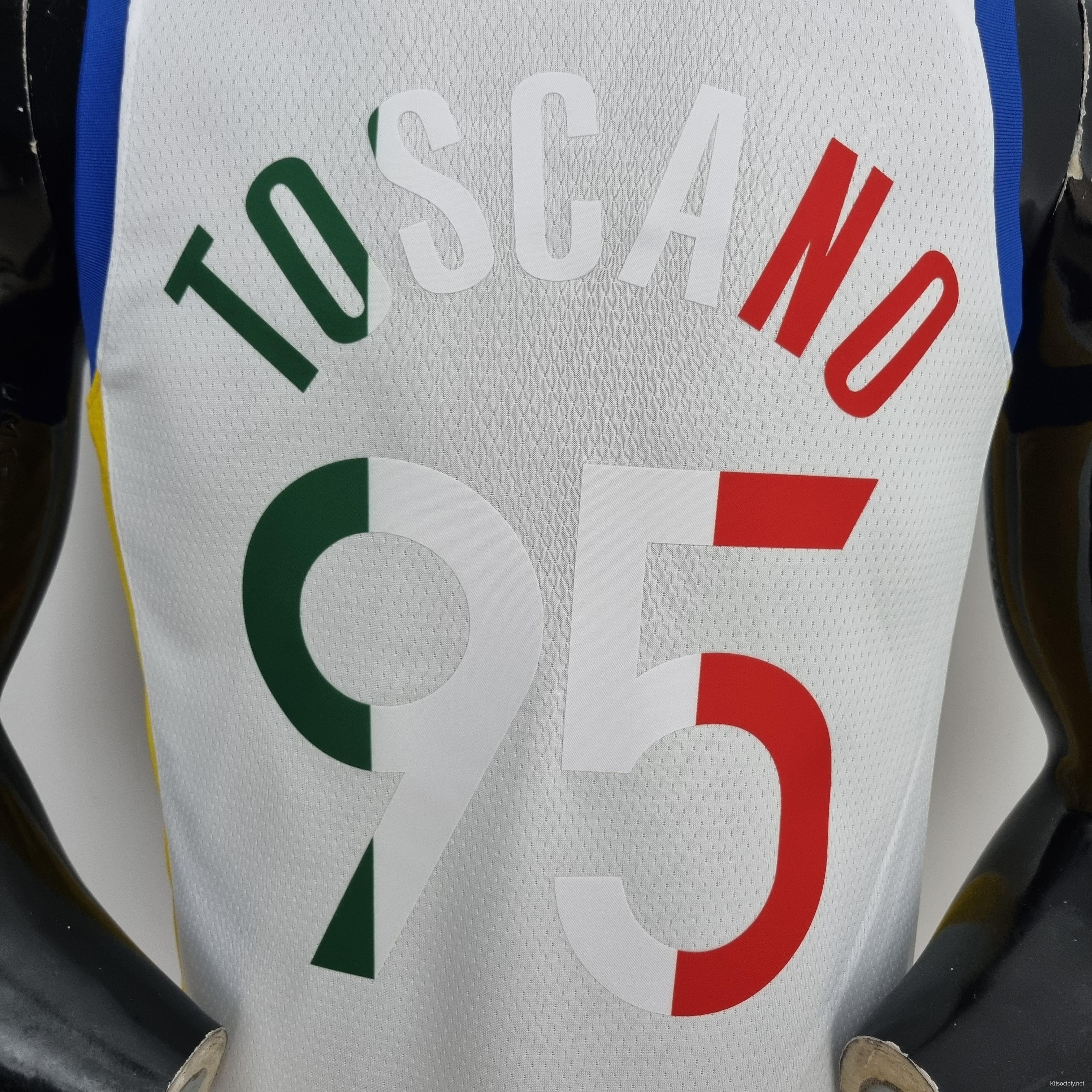 2022 75th Anniversary Golden State Warriors TOSCANO#95 Mexico