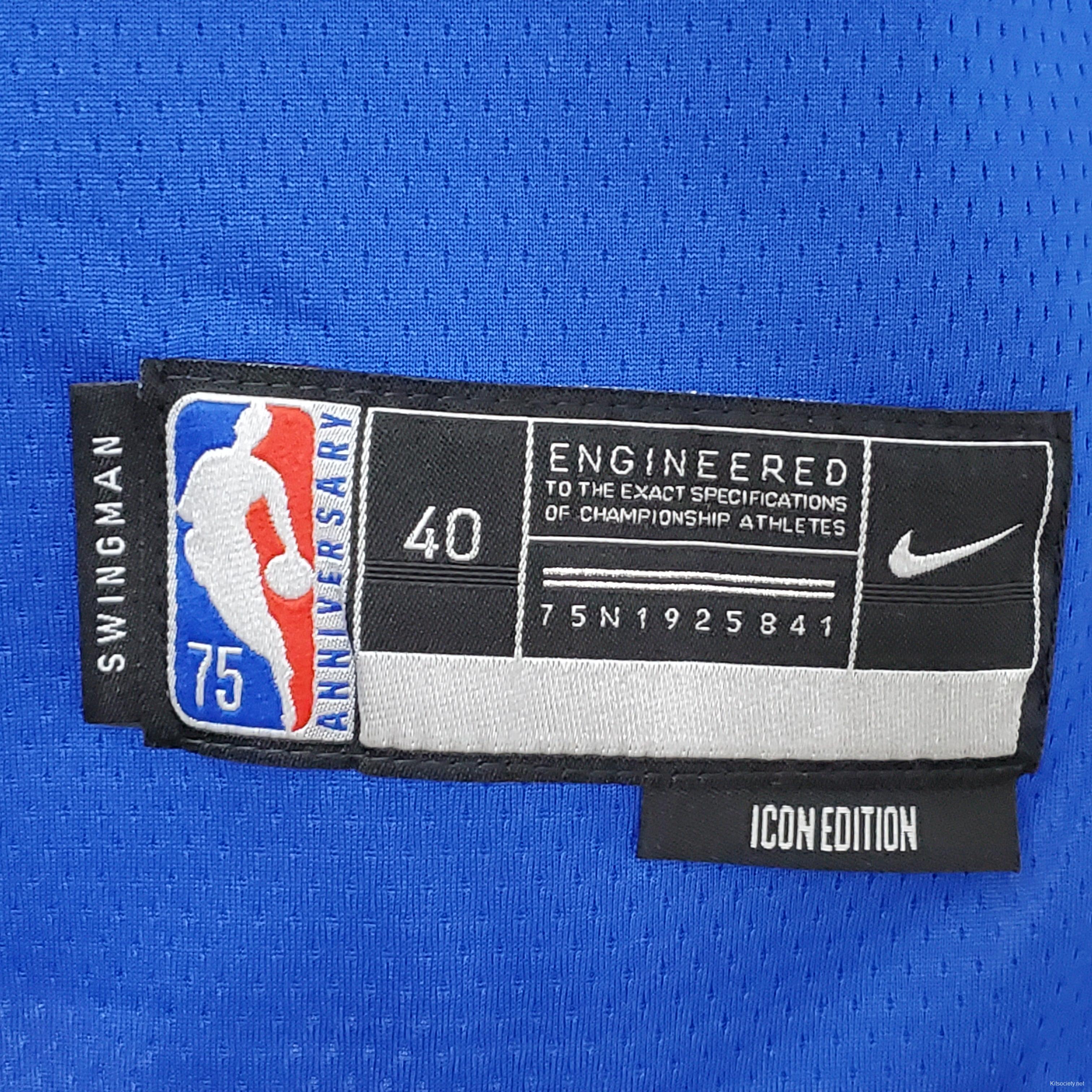 75th Anniversary Philadelphia 76ers SIMMONS#25 Blue NBA Jersey - Kitsociety