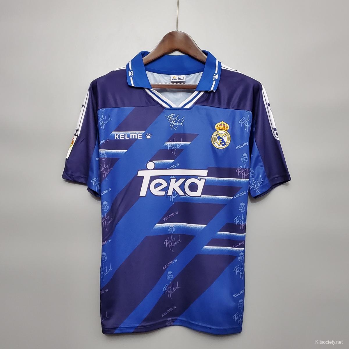 Retro Kids 16/17 Real Madrid Away Purple Jersey - Kitsociety