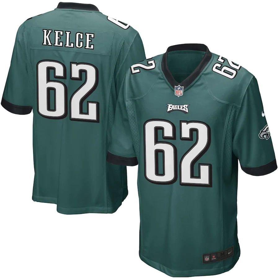 Youth Jason Kelce Green Player Limited Team Jersey - Kitsociety
