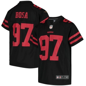 Men's Nick Bosa Black Therma Long Sleeve Player Limited Team Jersey -  Kitsociety