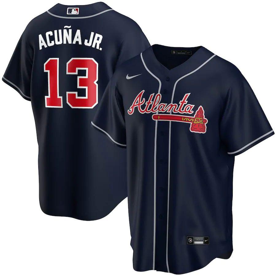 Cooperstown Collection Atlanta Braves RONALD ACUNA JR Throwback