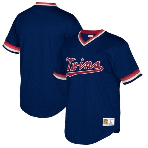 Men's Mitchell & Ness Royal Milwaukee Brewers Cooperstown Collection Wild  Pitch Jersey T-Shirt