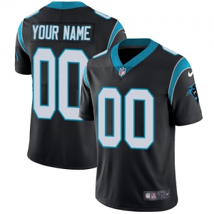 Men's Nike Black Carolina Panthers Classic Custom Elite Jersey