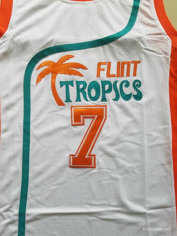 : Flint Tropics Basketball Jersey #7 Adult Halloween Deluxe  Costume (Small) : Clothing, Shoes & Jewelry