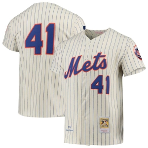 Men Thurman Munson Throwback Cream