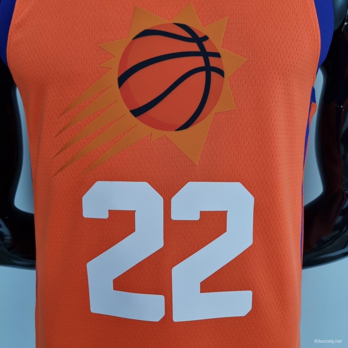 75th Anniversary AYTON#22 Phoenix Suns Jordan Theme Orange NBA Jersey -  Kitsociety