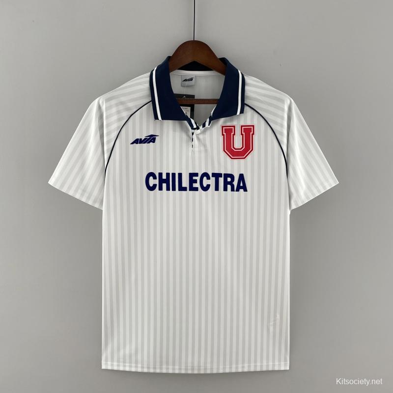 Retro 94/95 PSG White Away Jersey - Kitsociety