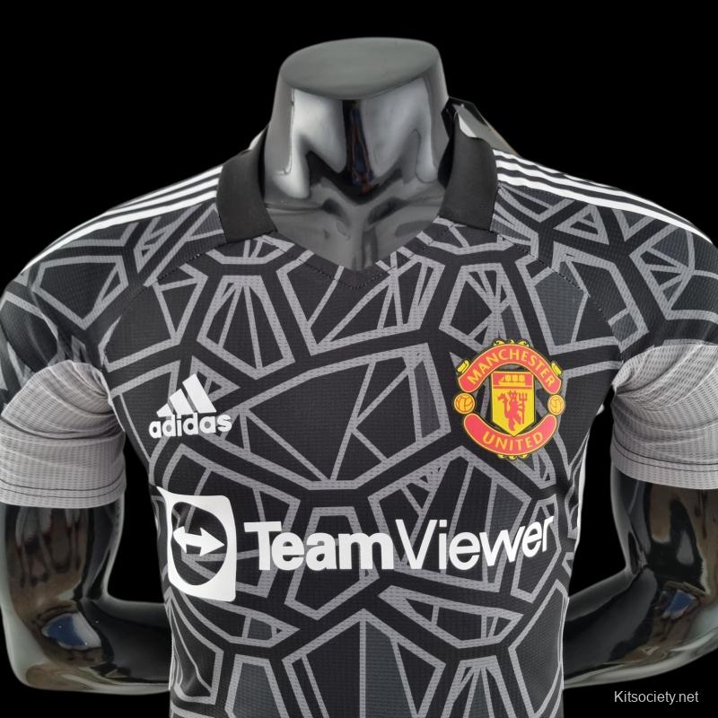 Man Utd Goalkeeper Black Kit 22/23