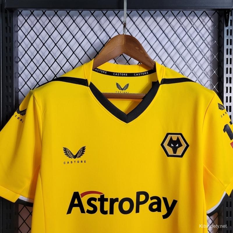 22/23 Wolverhampton Wolves Home Jersey