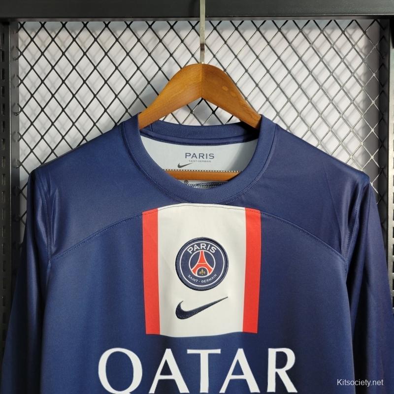 Nike Paris Saint-Germain 22/23 Long Sleeve Home Jersey