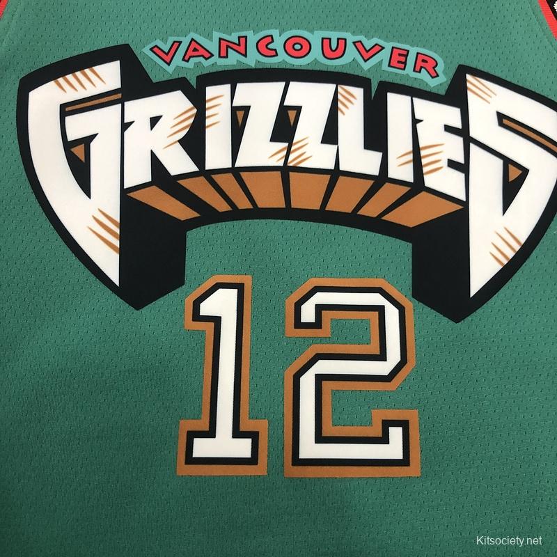 Vancouver grizzlies classic edition authentic NBA jersey Morant