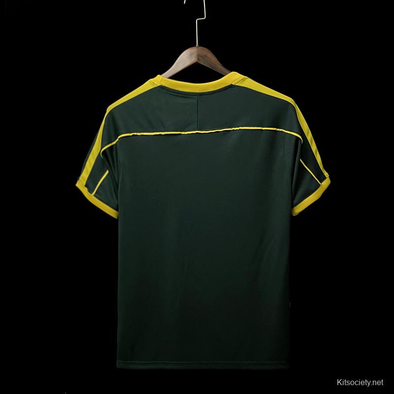 Retro 1998 Brazilian Goalkeeper Jersey - Kitsociety