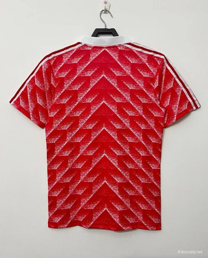 Retro 1994 Morocco Home Red Jersey - Kitsociety