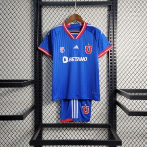 22/23 University of Chile home Soccer Jersey - Kitsociety