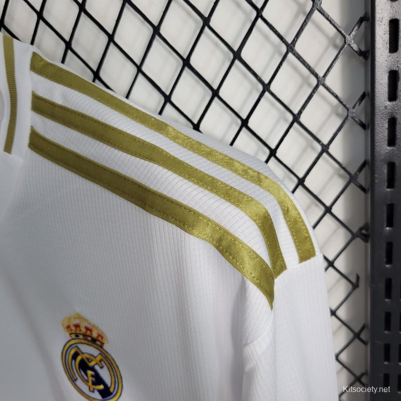 Retro 16/17 Real Madrid Home Long Sleeve Jersey - Kitsociety