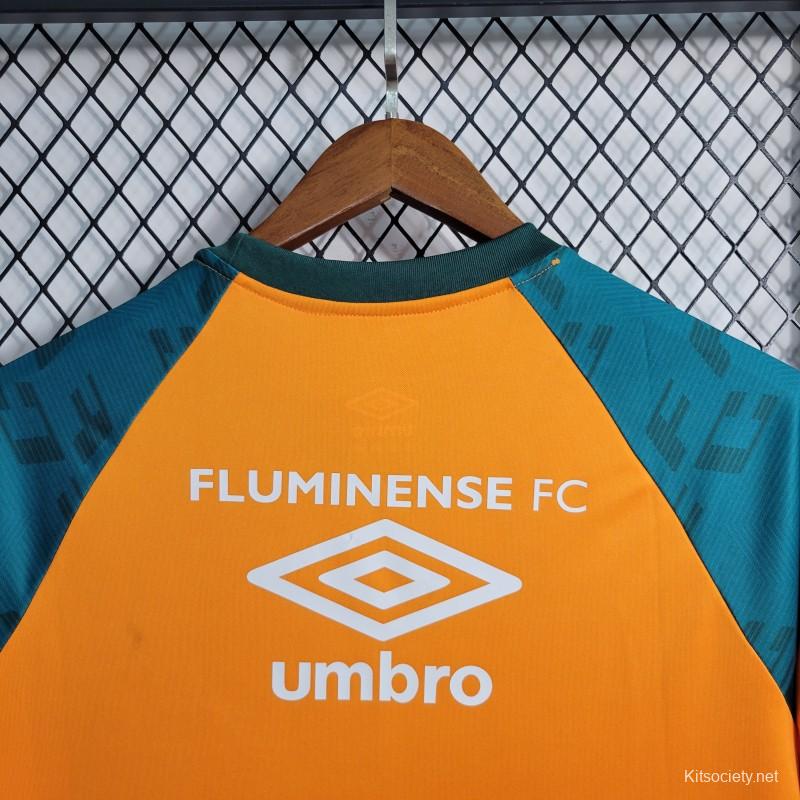 Buy Fluminense Orange Goalkeeper Jersey 2023/24