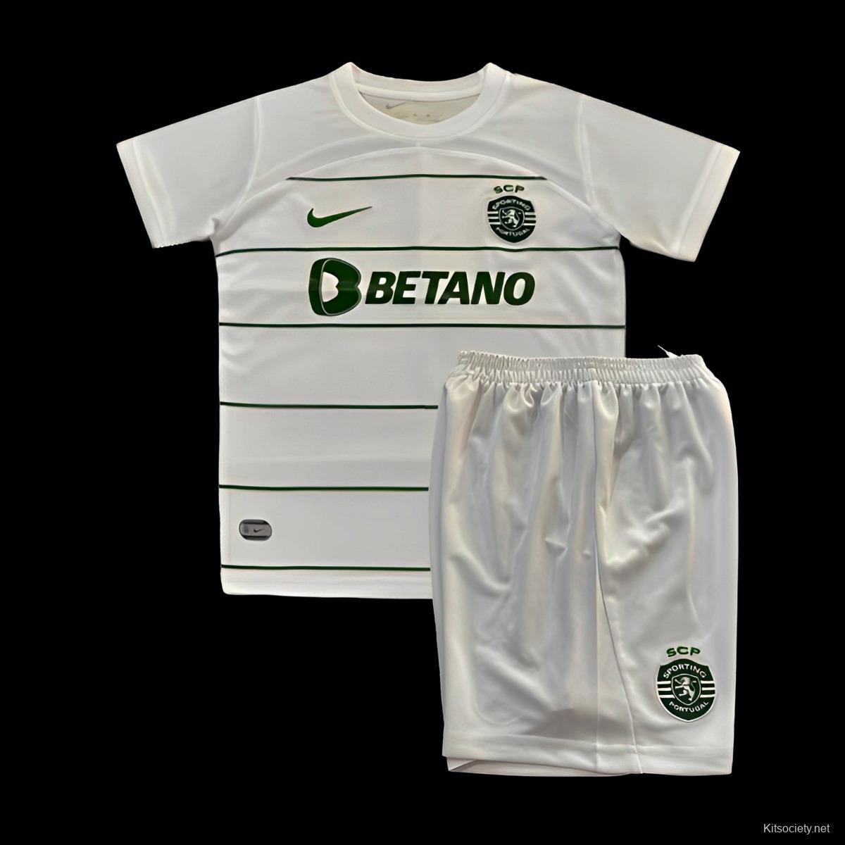 22 23 Sporting Lisbon Away Soccer Jersey - Kitsociety