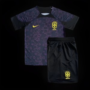 2023 Women Brazil Away Blue Jersey - Kitsociety