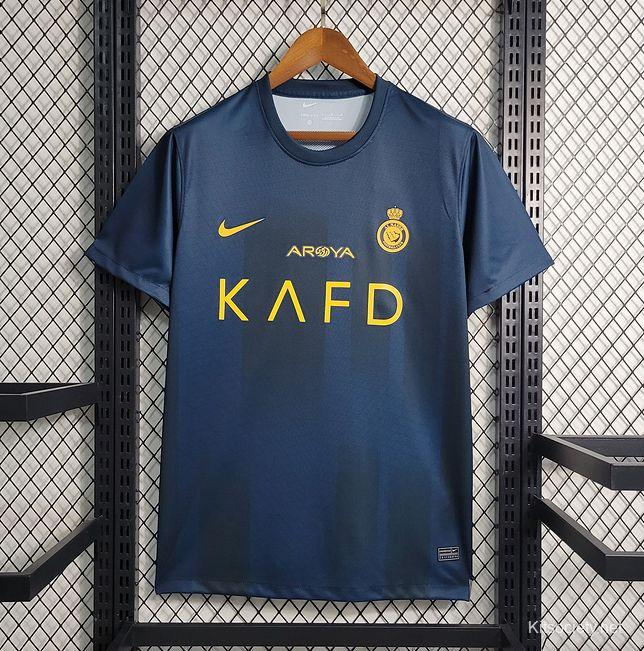 23-24 Club America Away Blue Soccer Jersey - Kitsociety